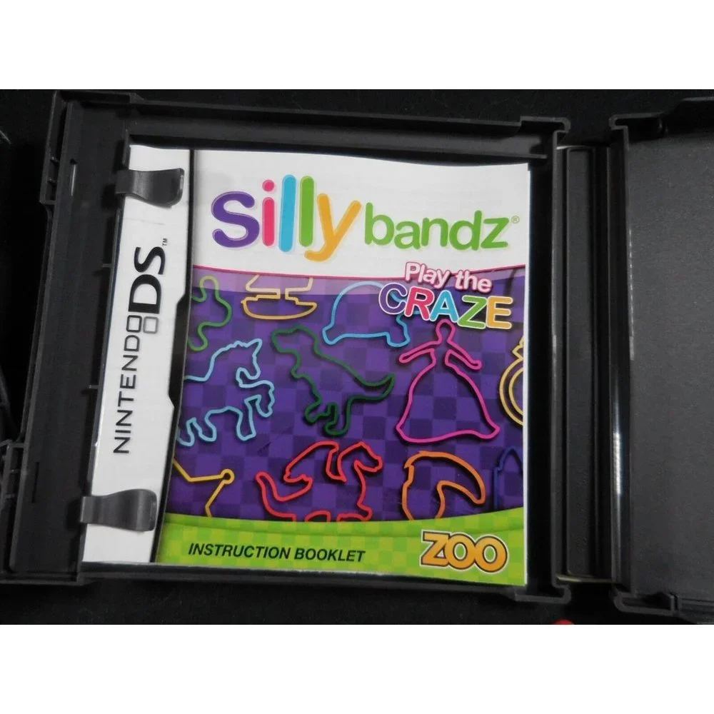 Nintendo DS Silly Bandz Action Game + Cradle of‎ Rome Game Tested Work